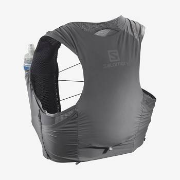 Pánské Běžecké Batohy Salomon SENSE PRO 5 Šedé | CZ-O1733