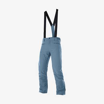 Pánské Lyžařské Kalhoty Salomon EDGE Blankyt | CZ-M1503