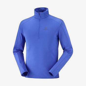 Pánské Mikiny S Kapucí Salomon ESSENTIAL LIGHTWARM Blankyt | CZ-S1933