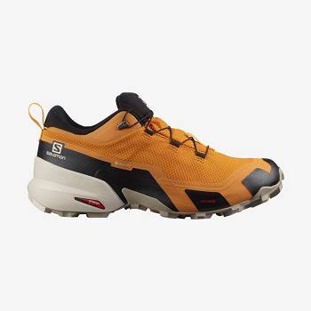 Pánské Nepromokavé Boty Salomon CROSS HIKE GORE-TEX Oranžové | CZ-N1155