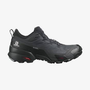 Pánské Nepromokavé Boty Salomon CROSS HIKE GORE-TEX Černé | CZ-O2174