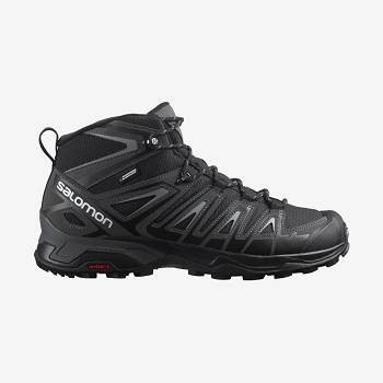 Pánské Nepromokavé Boty Salomon X ULTRA PIONEER MID CLIMASALOMON™ Šedé Černé | CZ-A1570