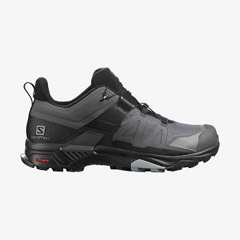 Pánské Nepromokavé Boty Salomon X ULTRA 4 GORE-TEX Šedé | CZ-A2291