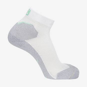 Pánské Ponožky Salomon SPEEDCROSS ANKLE Bílé | CZ-A2557