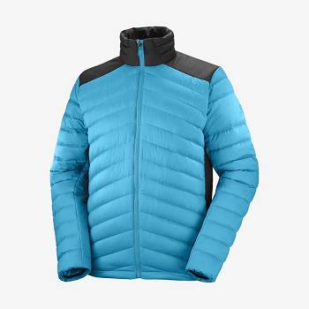 Pánské Softshellová Bunda Salomon Bundy ESSENTIAL XWARM DOWN Blankyt | CZ-M2399