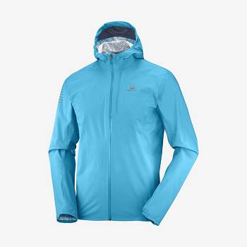 Pánské Softshellová Bunda Salomon Bundy BONATTI 2.5L Blankyt | CZ-N2100