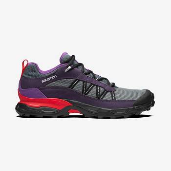 Pánské Tenisky Salomon SHELTER LOW LEATHER Fialové | CZ-O1315
