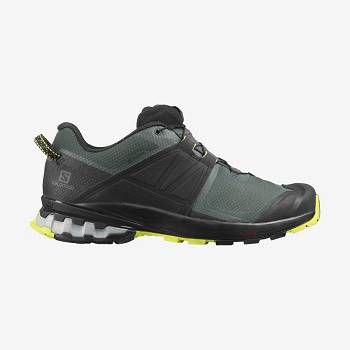 Pánské Trailové Běžecké Boty Salomon XA WILD GORE-TEX Černé Olivy Zelené | CZ-O2442