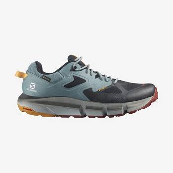 Pánské Trekové Boty Salomon PREDICT HIKE GORE-TEX Černé Oranžové | CZ-A1122