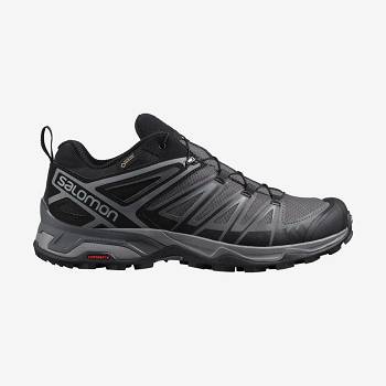 Pánské Trekové Boty Salomon X ULTRA 3 GORE-TEX Šedé | CZ-O2323