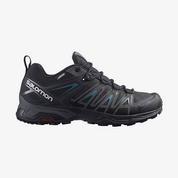 Pánské Trekové Boty Salomon X ULTRA PIONEER CLIMASALOMON™ WATERPROOF Černé | CZ-L1158
