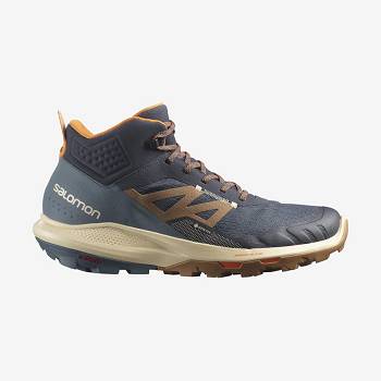 Pánské Turistické Boty Salomon OUTPULSE MID GORE-TEX Šedé | CZ-O2363