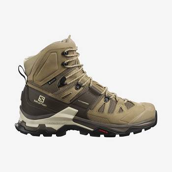 Pánské Turistické Boty Salomon QUEST 4 GORE-TEX Hnědé | CZ-S2437