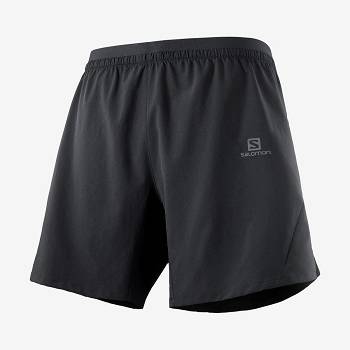 Pánské Šortky Salomon CROSS 7'' NO LINER Černé | CZ-L1746